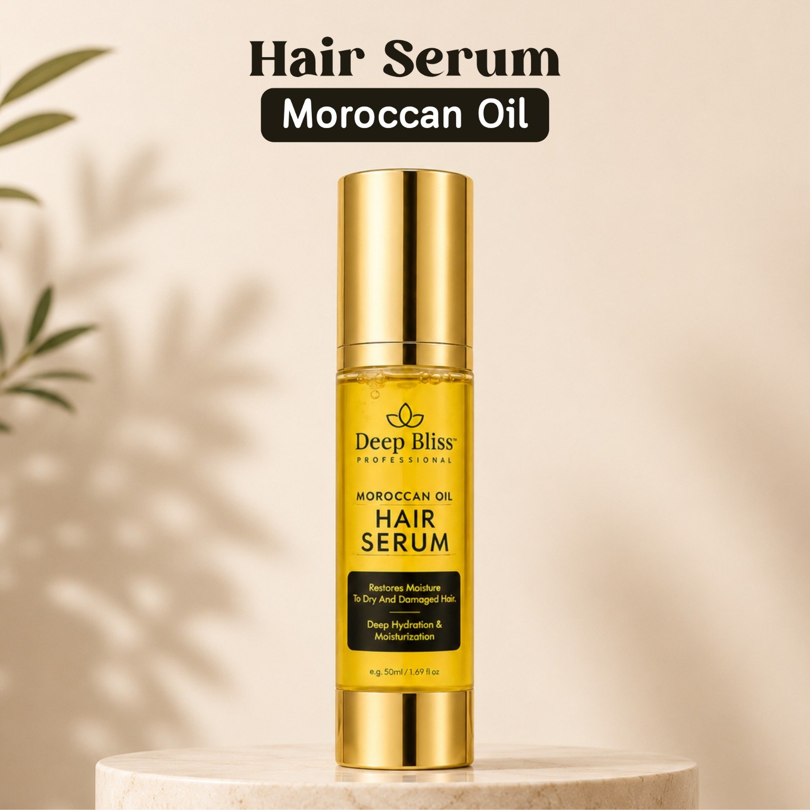 Deep Bliss Professional Moroccan Oil Hair Serum